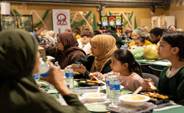 Iftar at Euston Community Hub